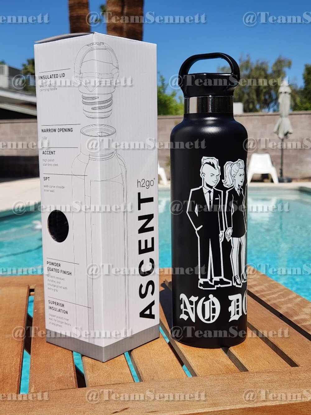 No Doubt Water Bottle / 24 oz Insulated / Sphere Las Vegas Residency 2026